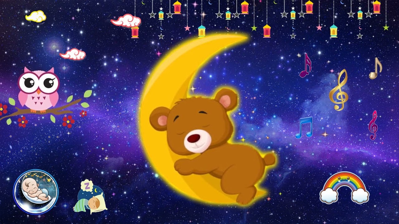 Fall Asleep In 4 Minutes ♫♫ Mozart Stimulates Baby's Intelligence ♫ Mom Hums A Lullaby