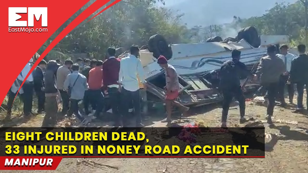 Manipur: At least 8 school kids killed in road accident in Noney