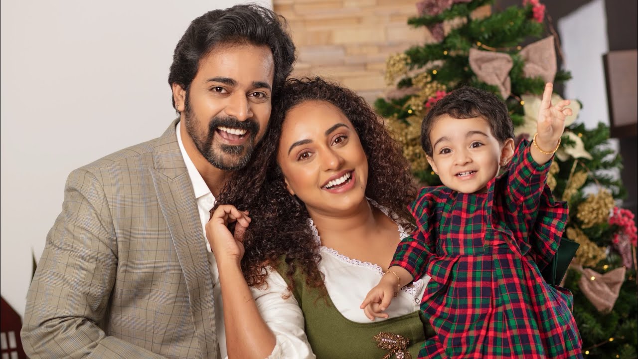 Merry Christmas!!!! Decor and Shoot BTS | Pearle Maaney | Srinish Aravind | Baby Nila