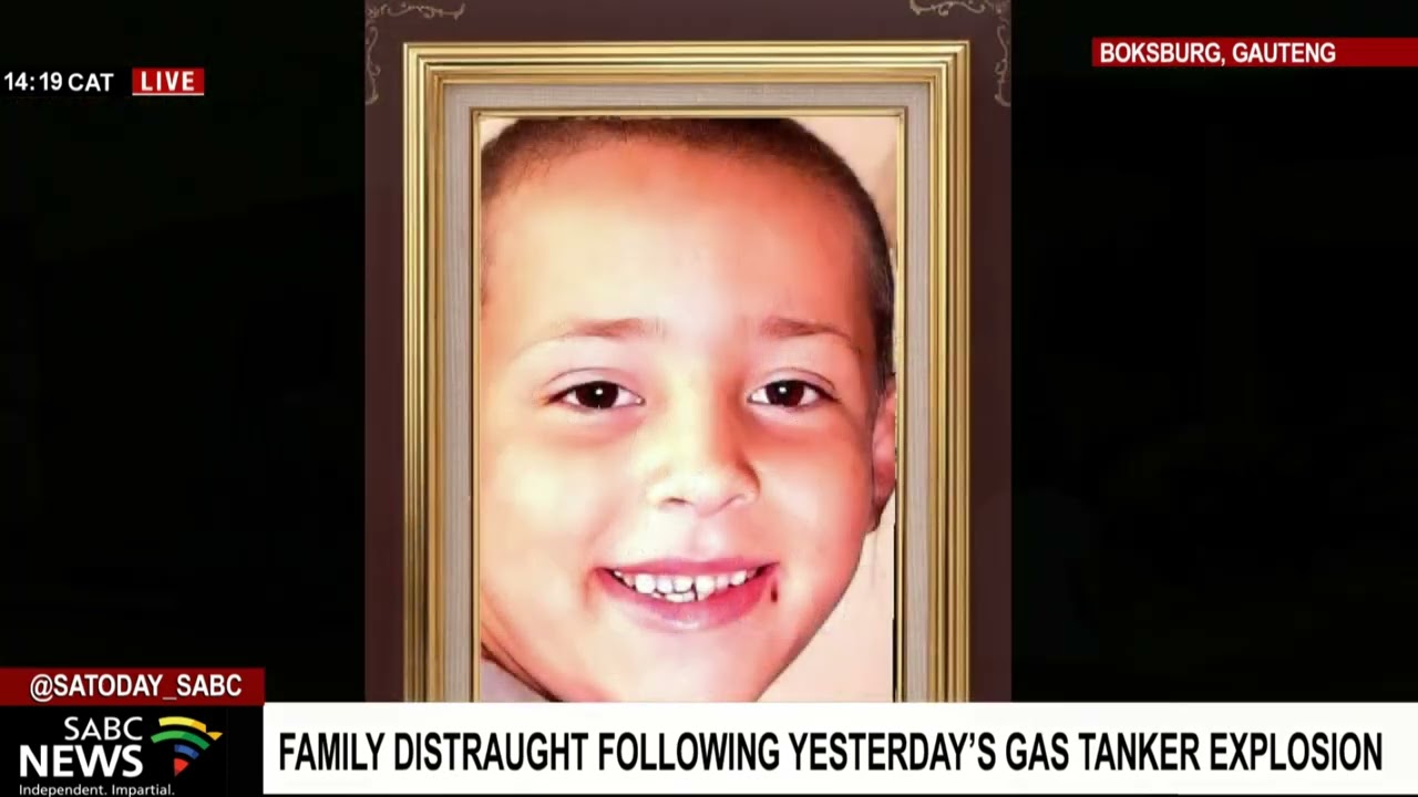 Mother loses four children in Boksburg gas tanker explosion