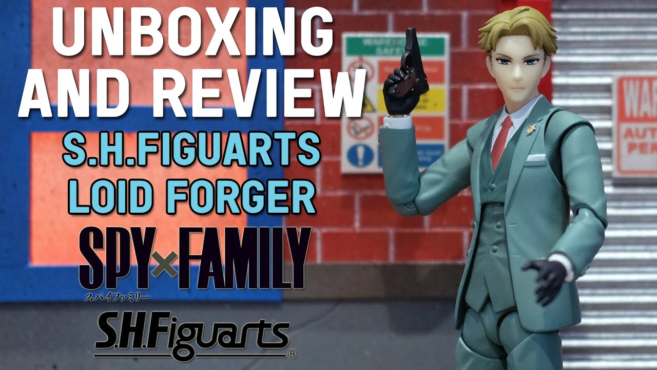 Unboxing & Review S.H.Figuarts Loid Forger | Spy x Family Anime Figure ( ENG SUB )