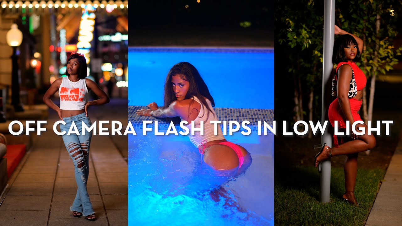 5 Things You Should Know About Off Camera Flash in Low Light + Portrait Photography for Beginners