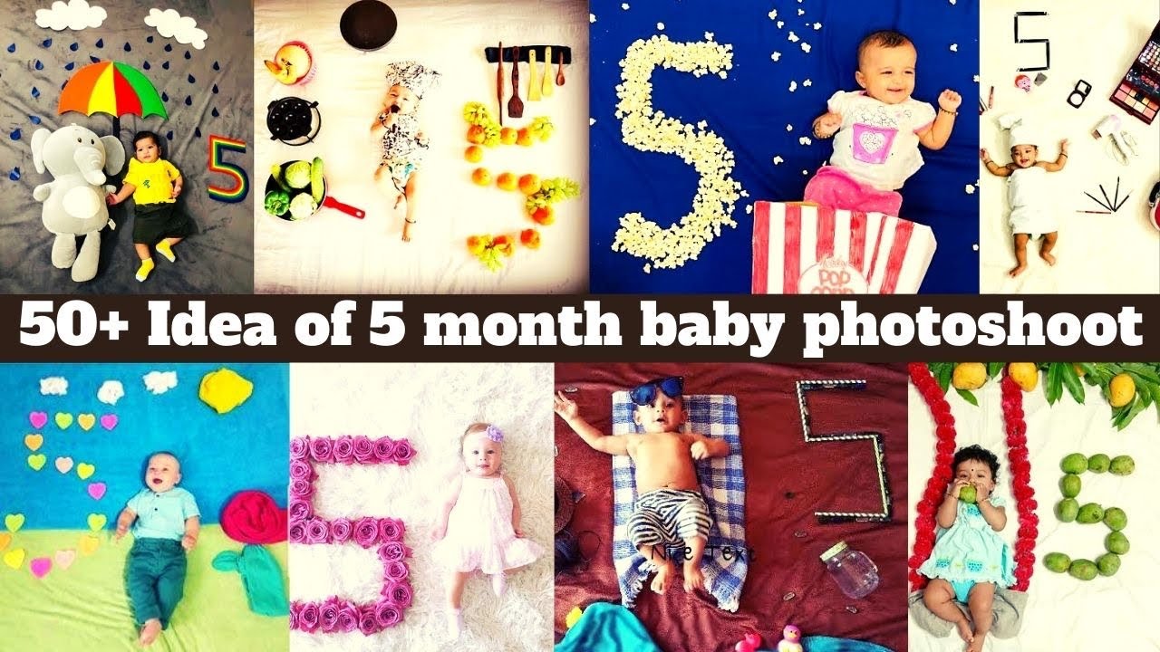 5 month baby photoshoot|Baby Photoshoot diy at home|newborn baby photography|Monthly baby photo