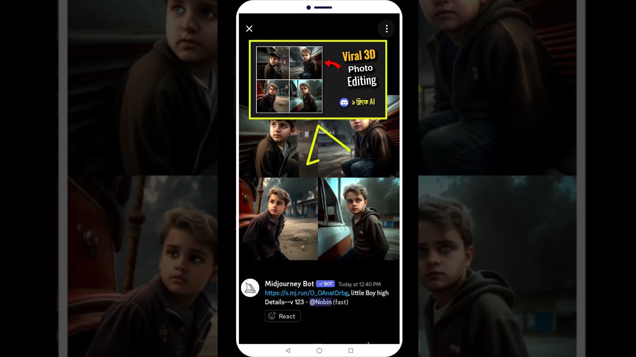 AI Child face Viral Photo Editing 😲🔥 #shorts