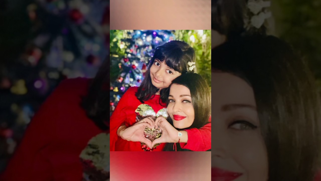 Aishwarya Rai Bachchan Daughter& Family love Bonding |  @uniquestyleon