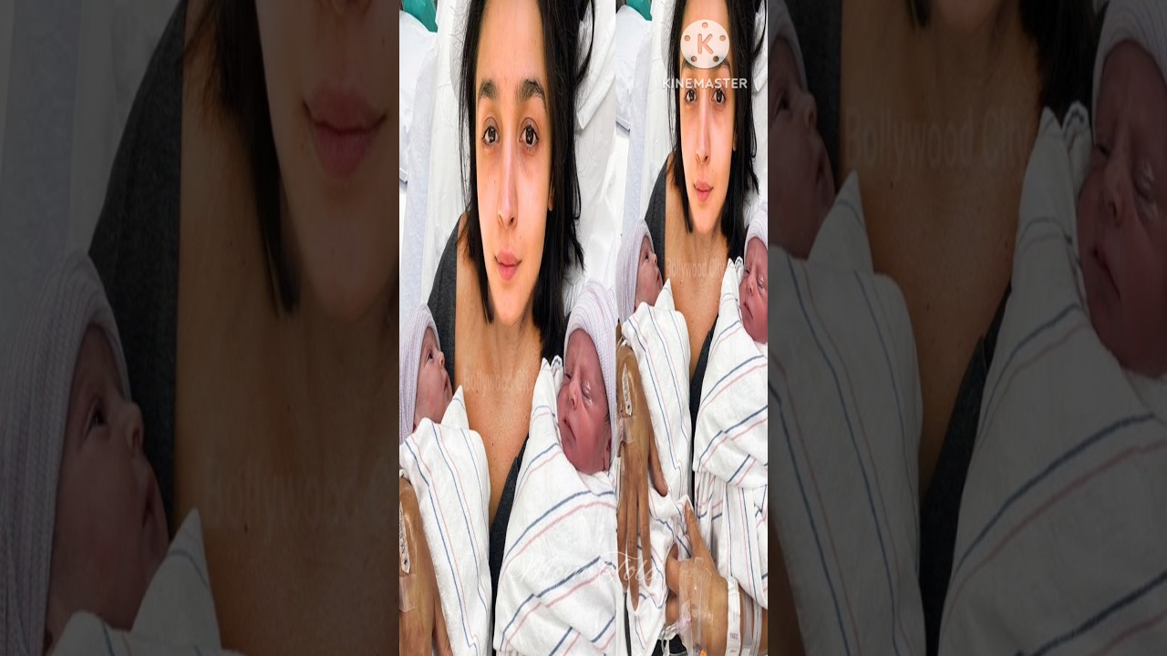 Alia – Ranbir Baby First Photo 🎉 🎂👪 || अस्पताल के बेड पर न्यूबॉर्न बेबी संग आलिया | #shorts