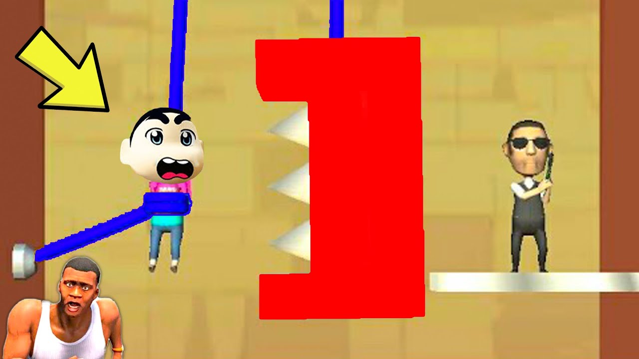 CAN I SAVE THE CHILD ? FAST RESCUE 3D with SHINCHAN and CHOP | NOOB vs PRO vs HACKER