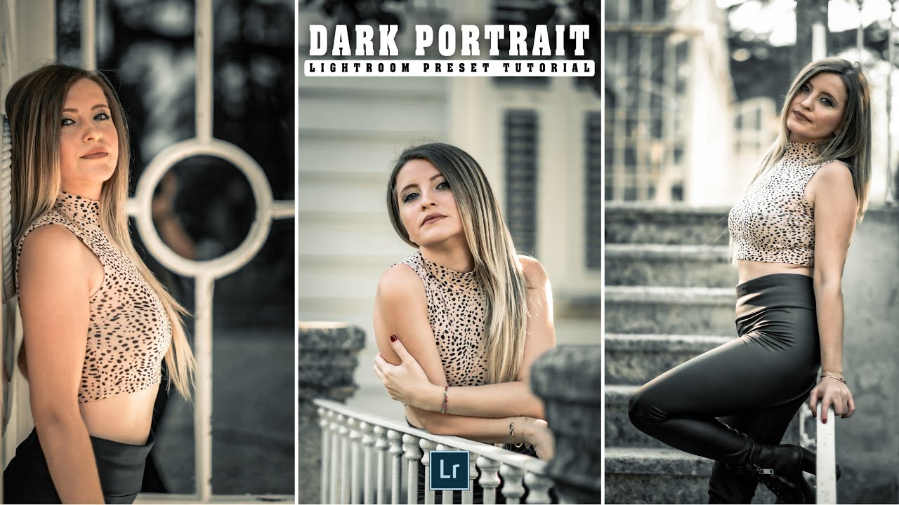 Dark Portrait-Lightroom Photo Editing-Lightroom Presets Free Download-How To Edit Portrait Photos