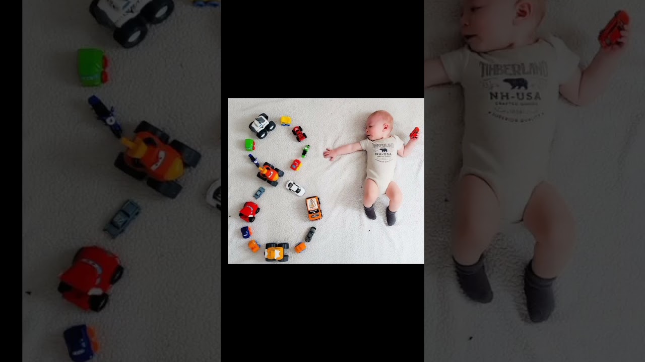 Eight Month Baby Photoshoot Ideas 😍 #shorts #monthlybabyphotoshoot #babyphotoshoot