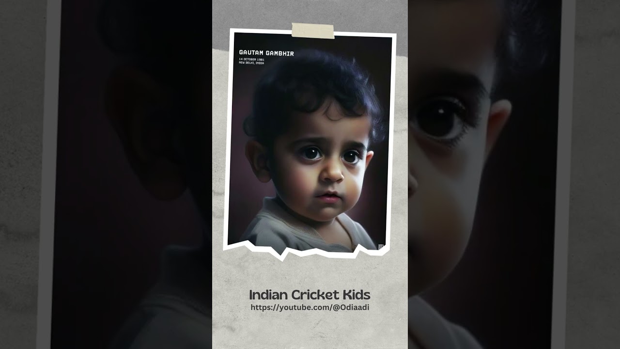 Indian Cricket Kids(Childhood photos) #shorts #ipl l Dhoni l Raina l Kapil Dev l Sachin l Azharuddin