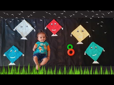 Makar Sankranti Theme Baby Photoshoot | Uttarayan Theme Baby Photoshoot | affordable baby Photoshoot