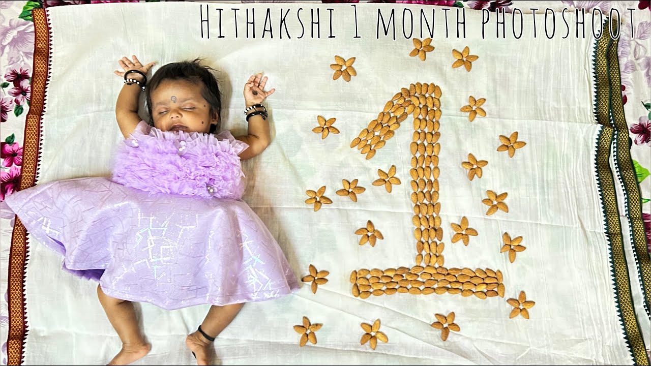 One month baby photo shoot at home Vlog || one month baby girl || baby photo idea at home || Vlog ||