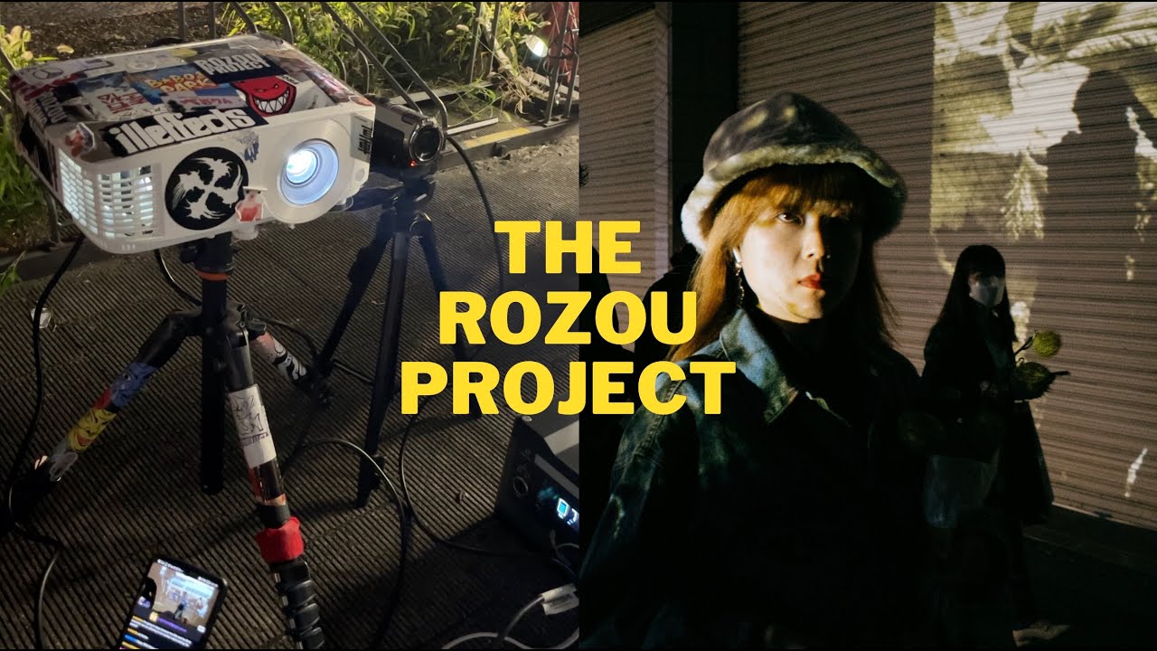 Projecting CANDID Street Photography to the public | Rozou Project feat. Tadashi Onishi