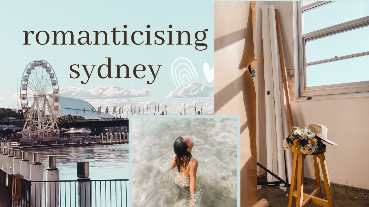 Romanticising Sydney | chill, aesthetic vlog diaries ♡ friends, photoshoot, aquarium visits