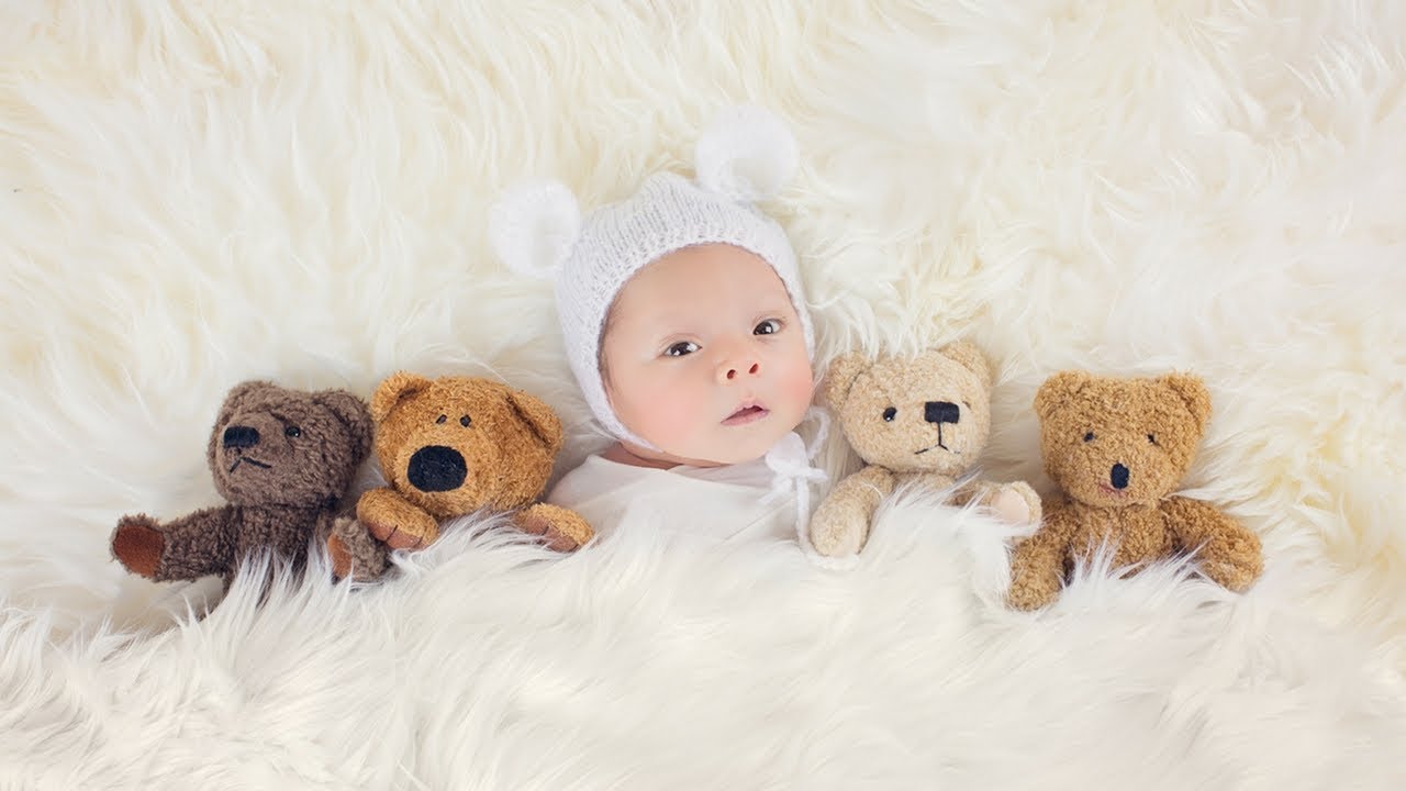 STUDIO NEWBORN PHOTOSHOOT with a sweet little baby boy