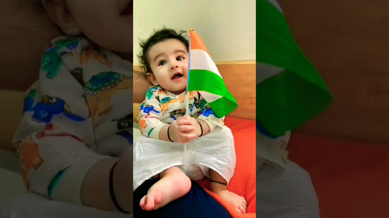 Vande Mataram/ Republic day photoshoot ideas for baby #shorts #viral #trending