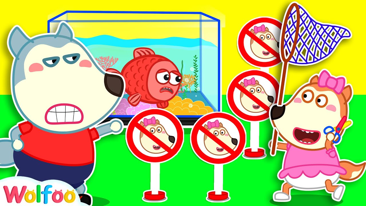 Wolfoo Saves Little Fish from Lucy – Funny Stories for Kids | Wolfoo Family Kids Cartoon