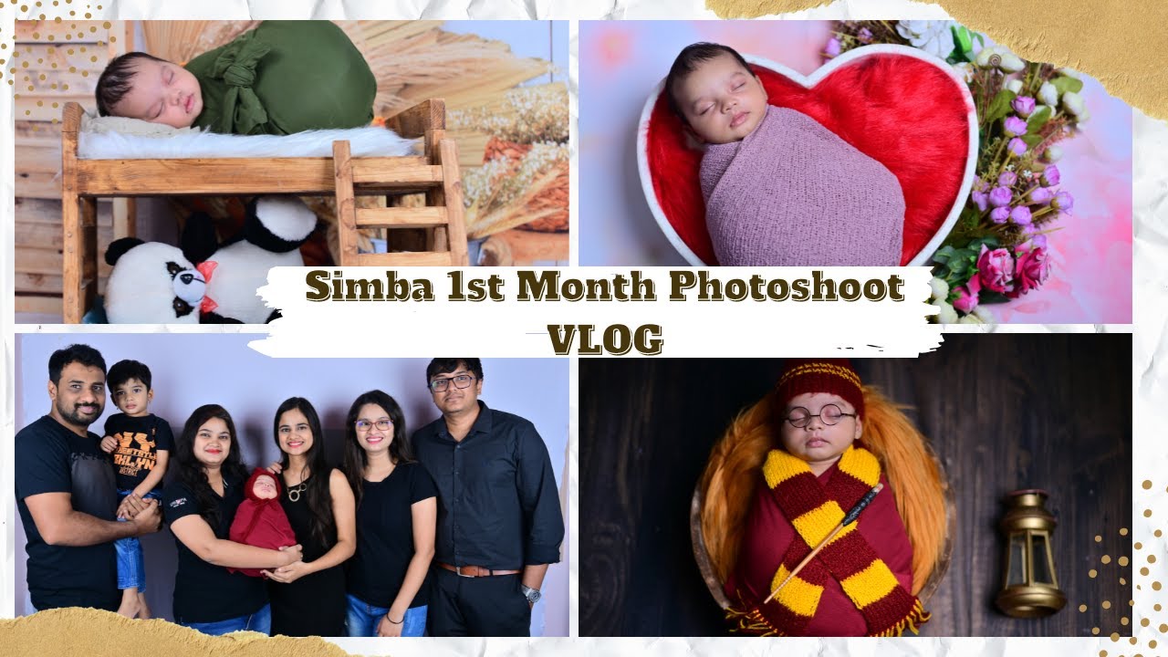 ಅಬ್ಬಾ! ಅಂತು 🥰Simba baby 1 month ಫೋಟೋಶೂಟ್ ಅಯಿತು| ಪ್ರೊಫೆಷಲ್ಸ್ 1st family ಫೋಟೋಶೂಟ್ ಯಾವ ರೀತಿ ಆಯಿತು ನೋಡಿ😍