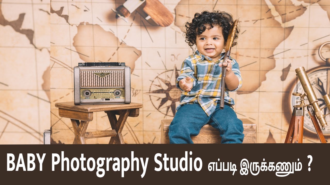 Baby photography Studio எப்படி இருக்கணும்  | Studio Tour | Tamil Photography Tutorials