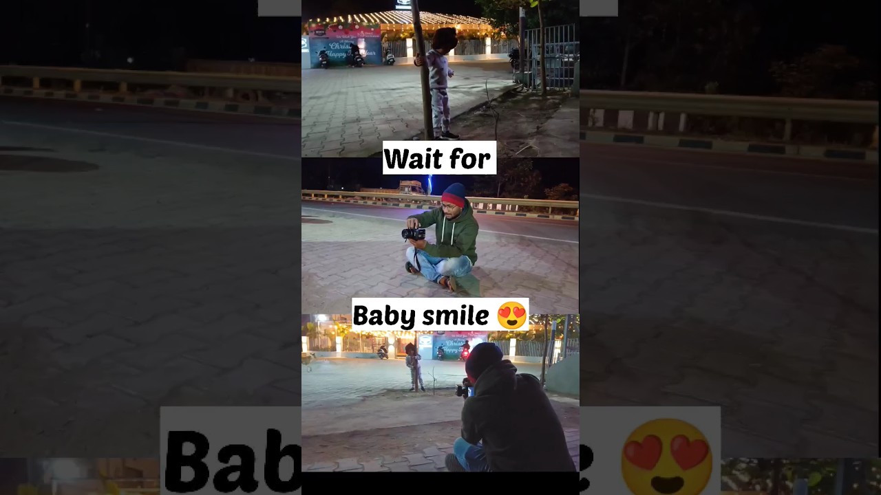 Baby photoshoot At Street 😍 #shorts #ytshorts #photography #canonm50 #viral #youtubeshorts