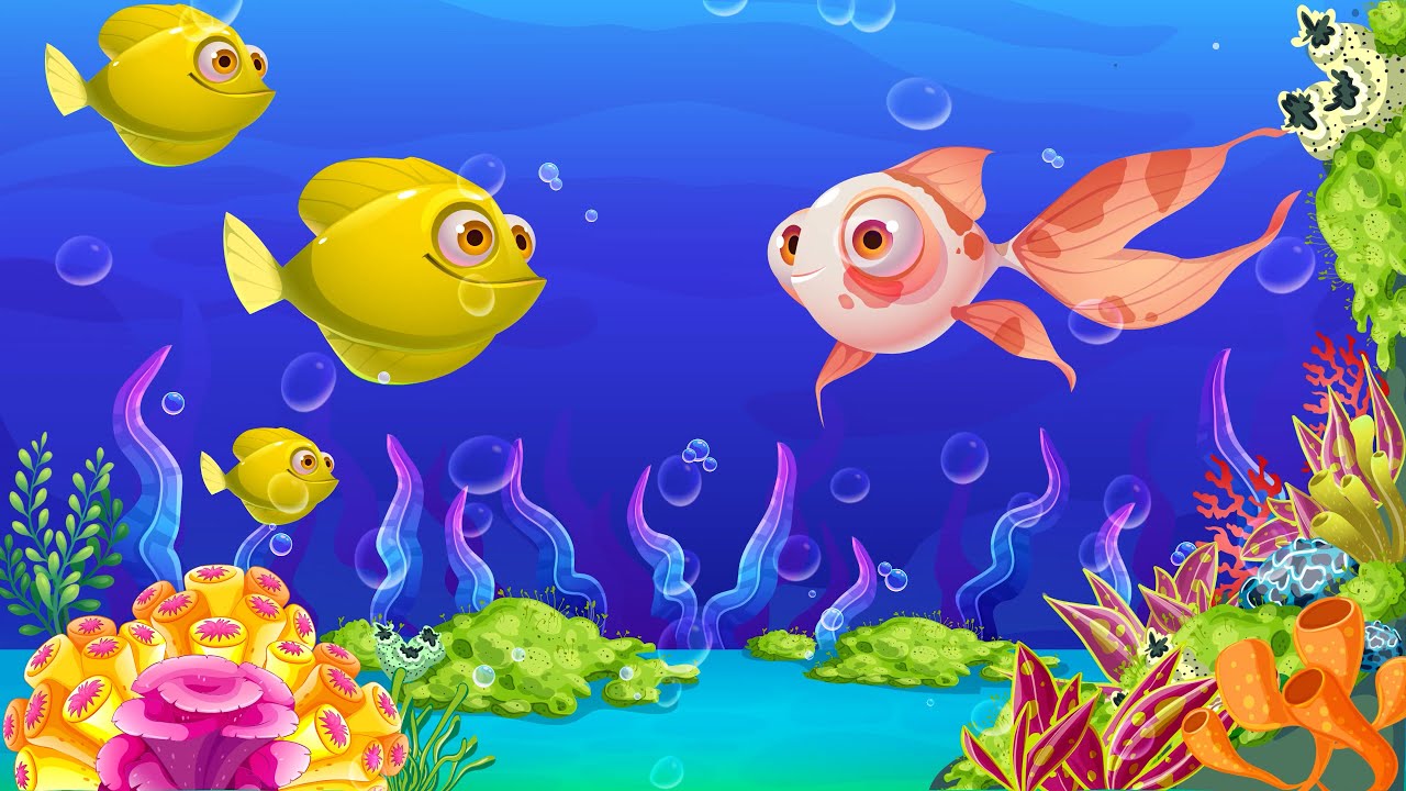 Lullabу and Peaceful Fish Animation. Aquarium Lullaby. Baby Sleep Music. Music Lullabies Collection
