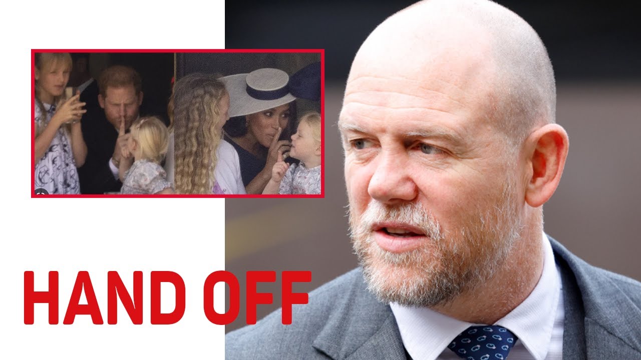 Mike Tindall Spilled Meg Dirtiest Photo-op & Hide Tape Recorder On Hat During shushing his kids