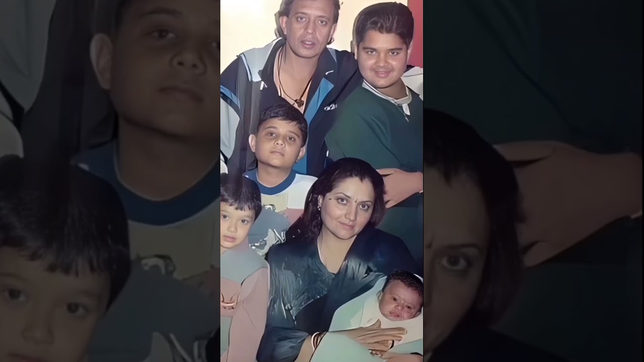 Mithun Chakraborty wife Yogendra Bali and 4sons❣️😍lovely family 💕#shorts #bollywood #mithun #mixes