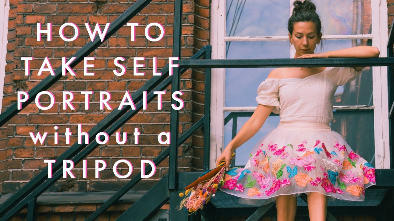 NO TRIPOD Self Portrait Photography on Your Phone // feat Adamapple