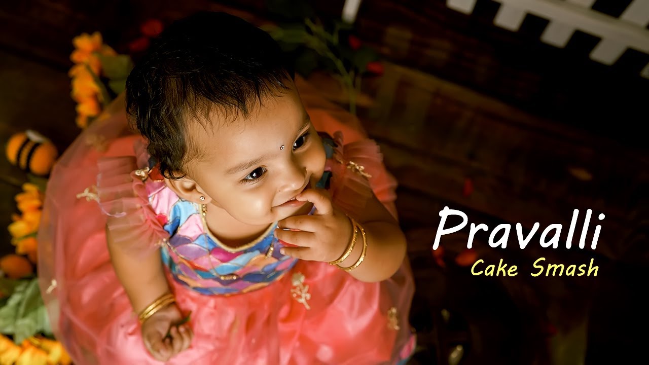 Pravalli 🎂 Cake Smash 📸 4k Teaser || @mycapturesap