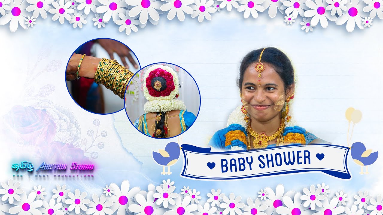 Priyadharsini Arulmurugan 's  Baby shower video Slide show @tamiladictionstudioz7920  #photography