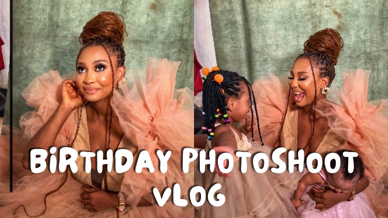 VLOG: Birthday/Family photoshoot I GRWM + Behind the Scenes
