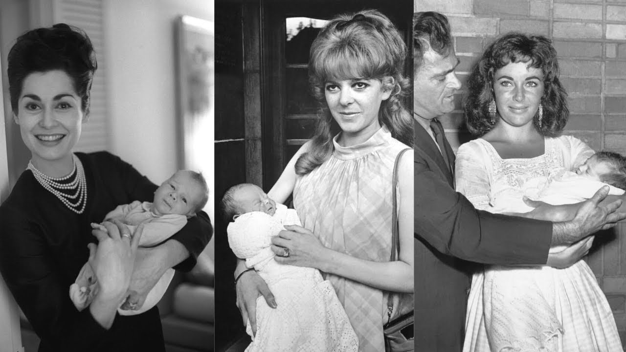 Vintage photos of stars with their babies / Celebrity Baby Photos / Golden Age Hollywood