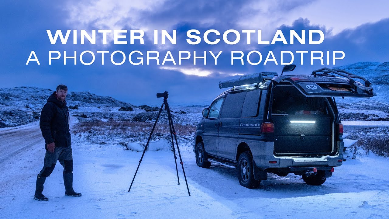 Winter Photography Roadtrip In My 4×4 Van | Torridon