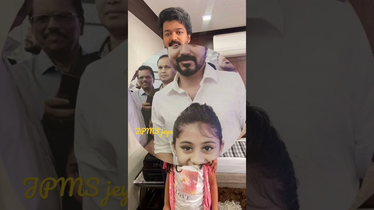 #shorts Vijay with cute kids fans photos
