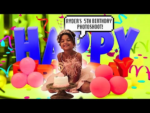5th BIRTHDAY PHOTOSHOOT!!!