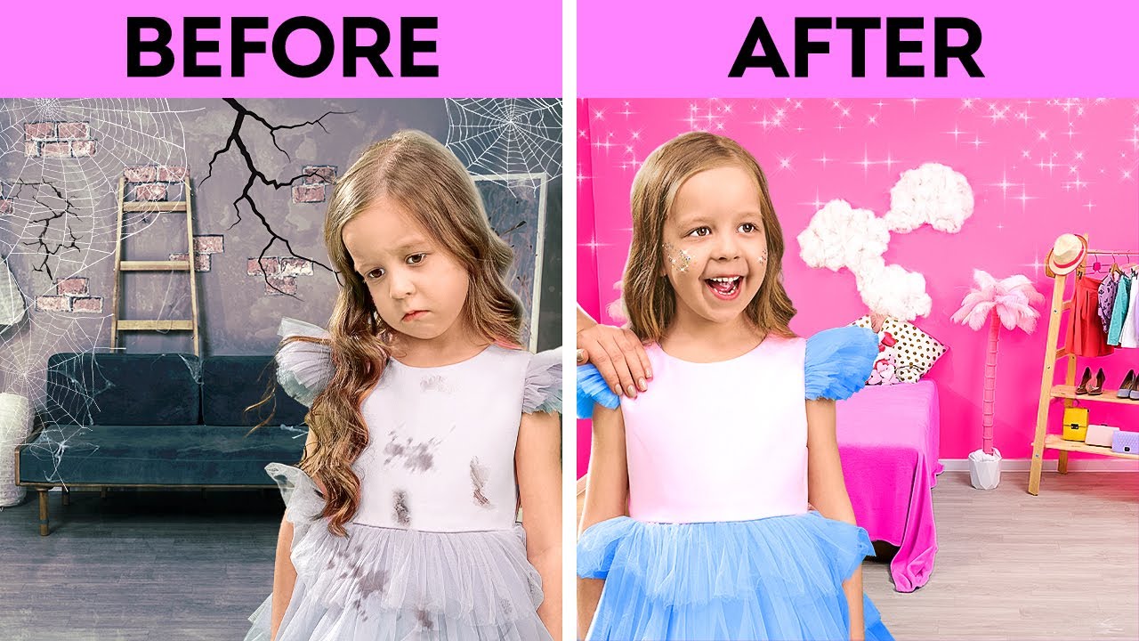 Adorable Doll Room Makeover|| Fantastic Ideas for Parents