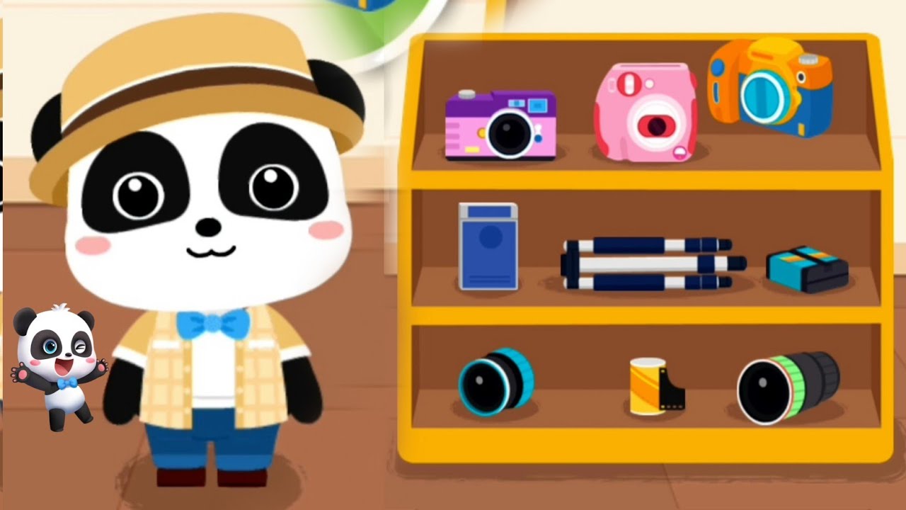 BabyBus Photo Studio | Baby Panda Child Safety | Kids Videos | BabyBus | Animation For Kids | Baby