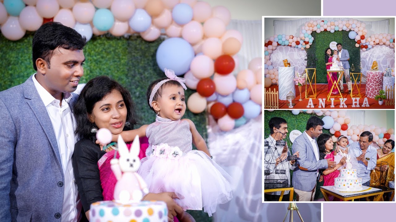 Birthday Photoshoot Bangalore | Birthday Photography of Baby Anika by PHOMETO Birthday Photographers