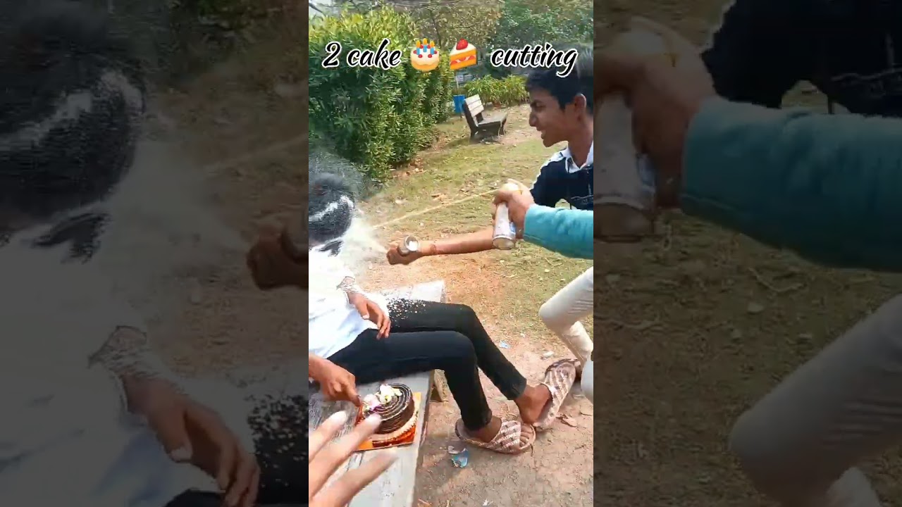Birthday 🎂🎉 today cake cutting 🎂🎂 #shorts #birthday #cake #cakecutting