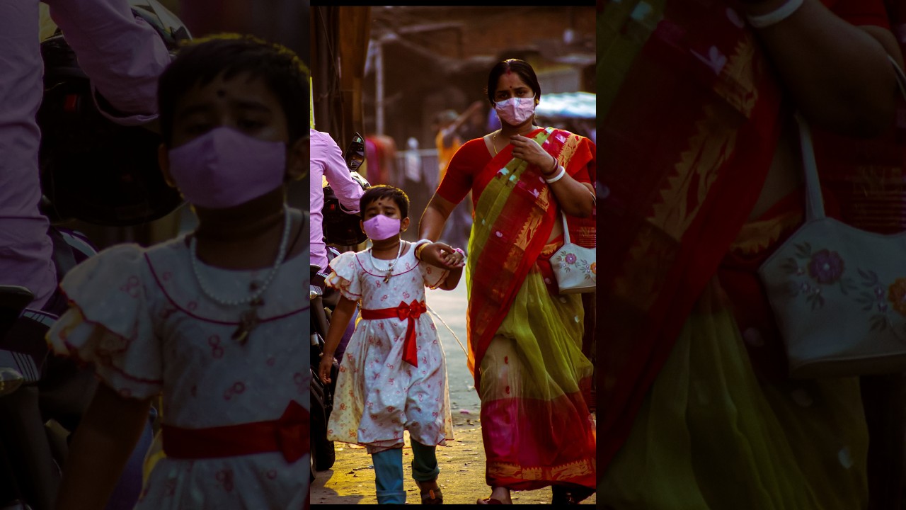 Cute Baby Girl in street on India Barasat😘🥰❤️ #shorts #youtubeshorts #streetphotography #photography