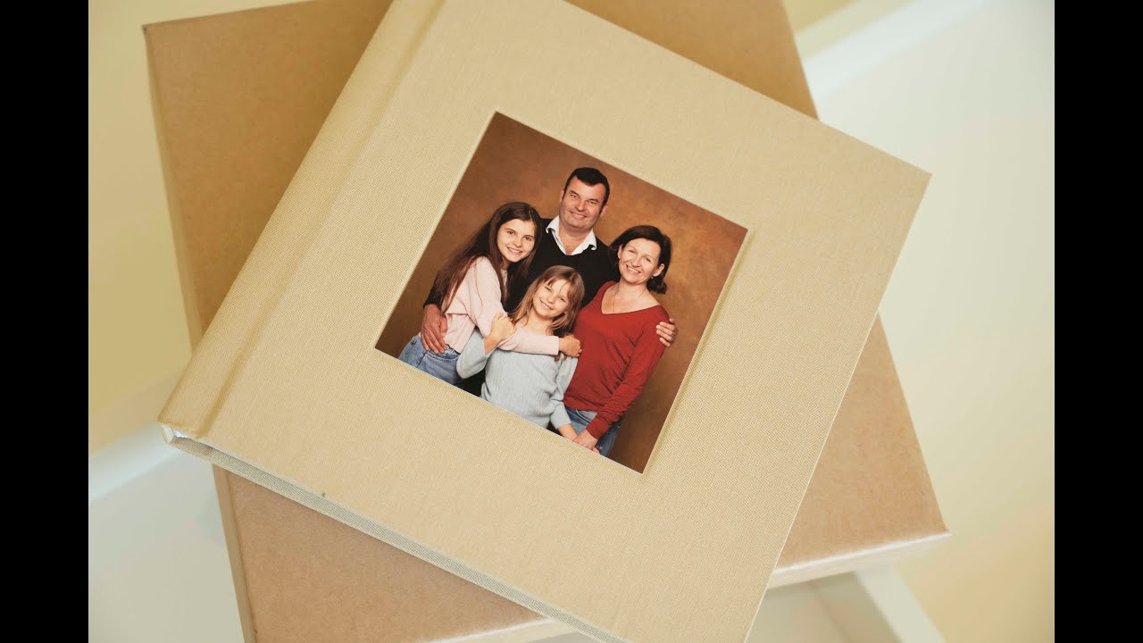 Family Portraits Presented in Fine Art Album