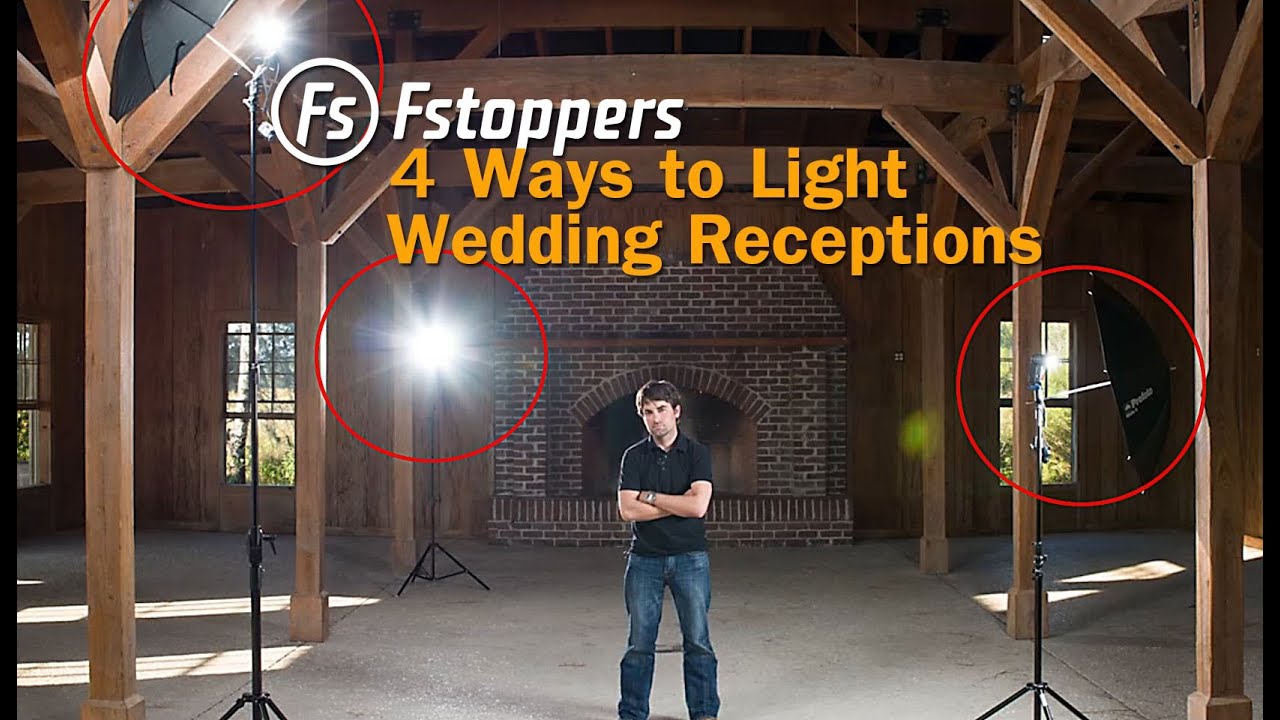 Fstoppers Tutorial: How To Light Wedding Reception Venues for Wedding Photography