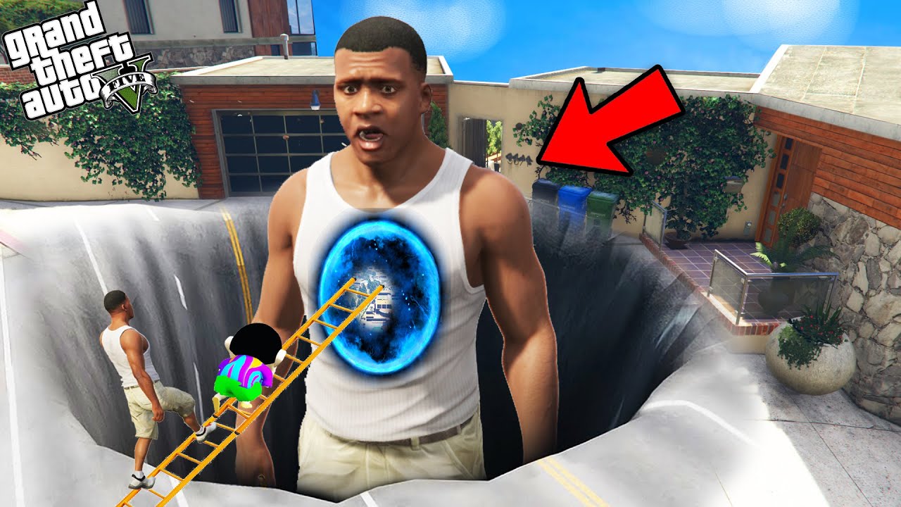 GTA 5 : Franklin Entered In His Own Body In GTA 5 ! (GTA 5 Mods)