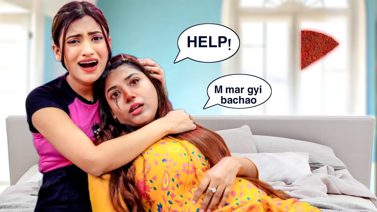 JOLO CHIP PRANK On Her * Behosh Ho Gayi 😭* | SAMREEN ALI