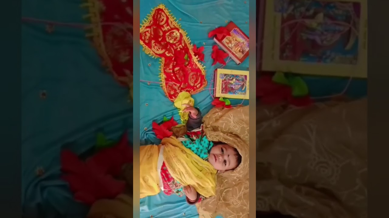 Jai mata di | #navratrispecial #babyphotography #babyphotoshootideas #matarani #cutebaby #viral
