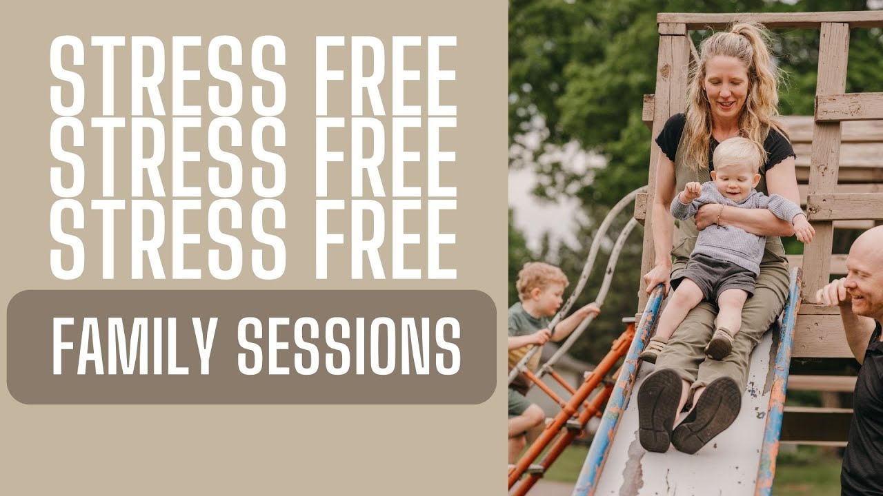 Our #1 TRICK  to making family sessions easier – Family Photography