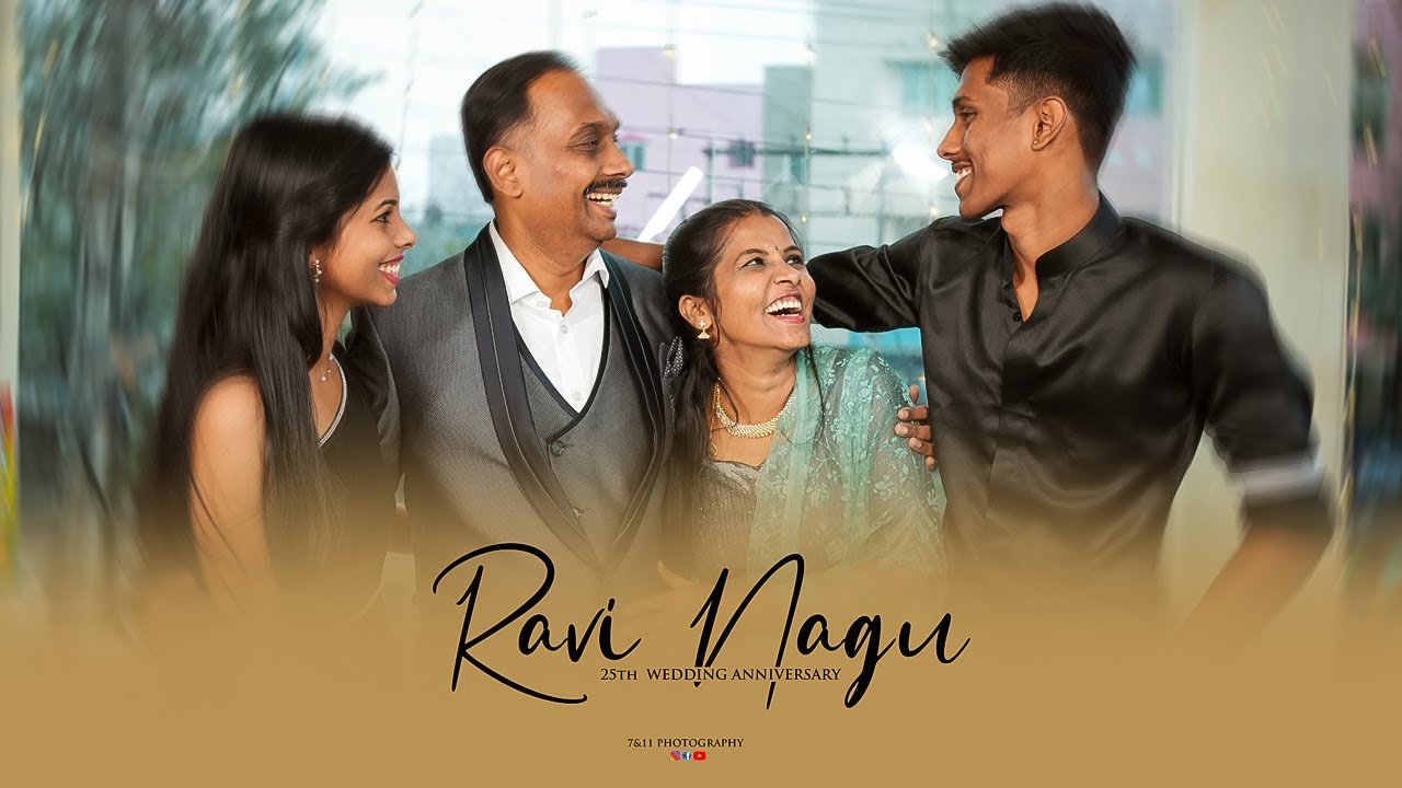 Ravi & Nagu I 25th Wedding Anniversary Celebration Moments I Mary Lawn I Chennai I 7&11 Photography