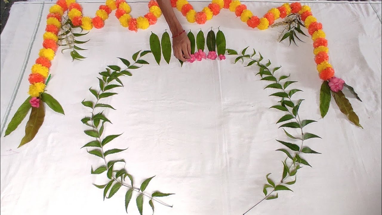 Ugadi theme baby photoshoot ideas||Ugadi baby decoration||Simple baby Ugadi theme||baby Ugadi theme