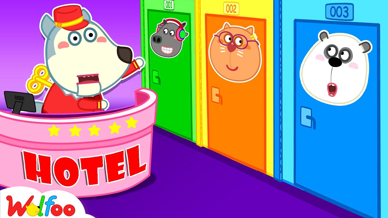 What if Wolfoo Wind Up Doll Runs a Toy Hotel? – Fun Playtime for Kids @wolfoofamilyofficial