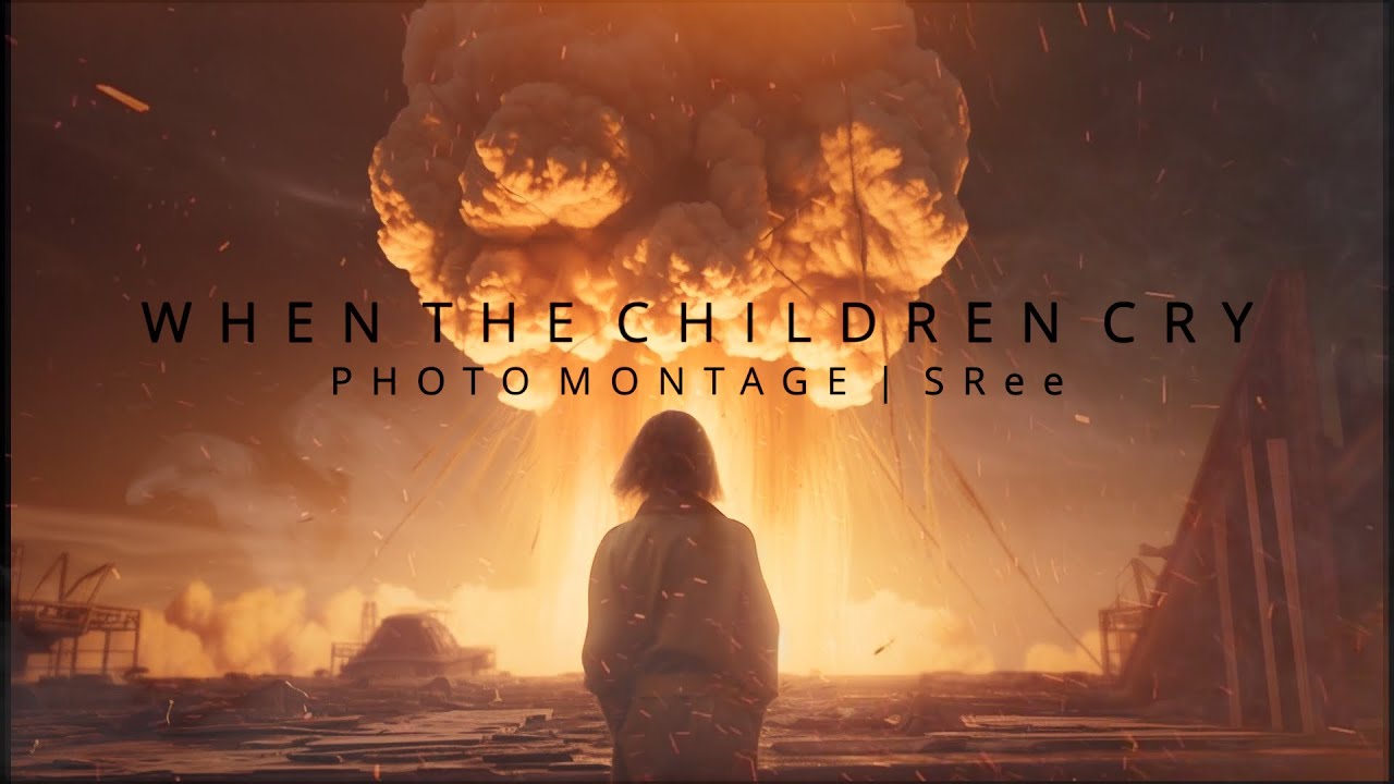 When the Children Cry: Photo Montage by SRee